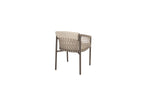 Allora - Chaise dining avec 2 coussins 4SO