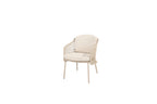 Puccini - Chaise dining avec 2 coussins 4SO