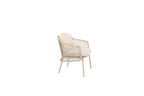 Puccini - Chaise dining avec 2 coussins 4SO