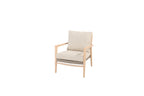 Julia - Chaise low dining en teck 4SO