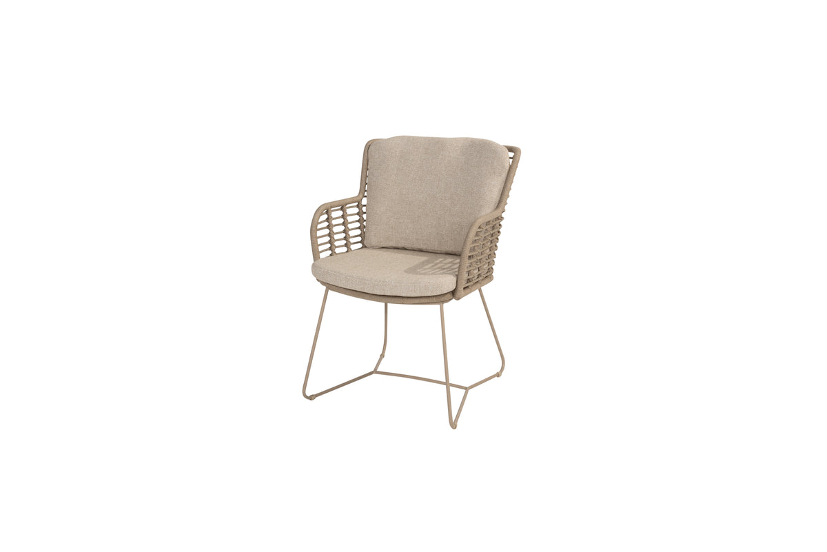 Fabrice - Chaise dining avec 2 coussins 4SO