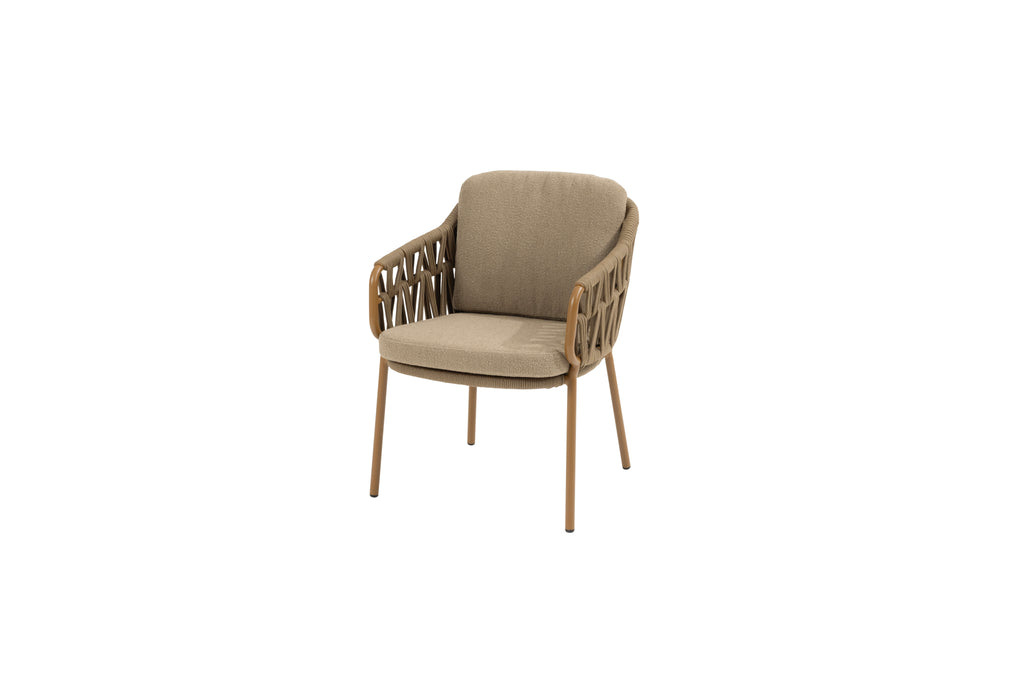 Biarritz - Chaise dining avec 2 coussins 4SO