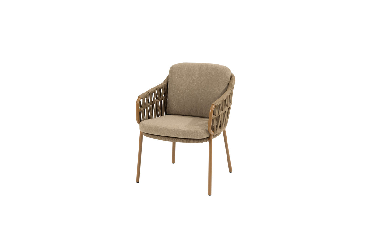 Biarritz - Chaise dining avec 2 coussins 4SO