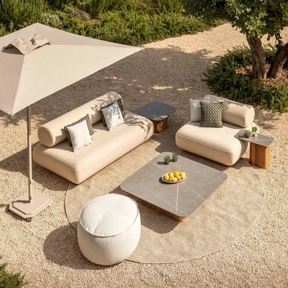 Tatami - Lounge chair pivotant Jardinico