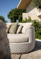 Tondo - Lounge chair pivotant Jardinico