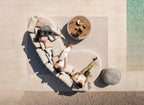 Tondo - Modular organic sofa island (Left) Jardinico