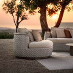 Tondo - Lounge chair pivotant Jardinico