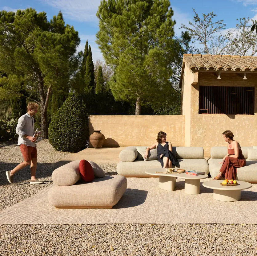 Tatami - Lounge chair fixe Jardinico