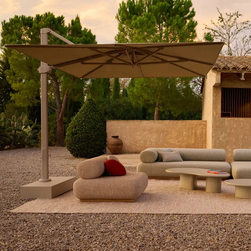 Tatami - Lounge chair fixe Jardinico