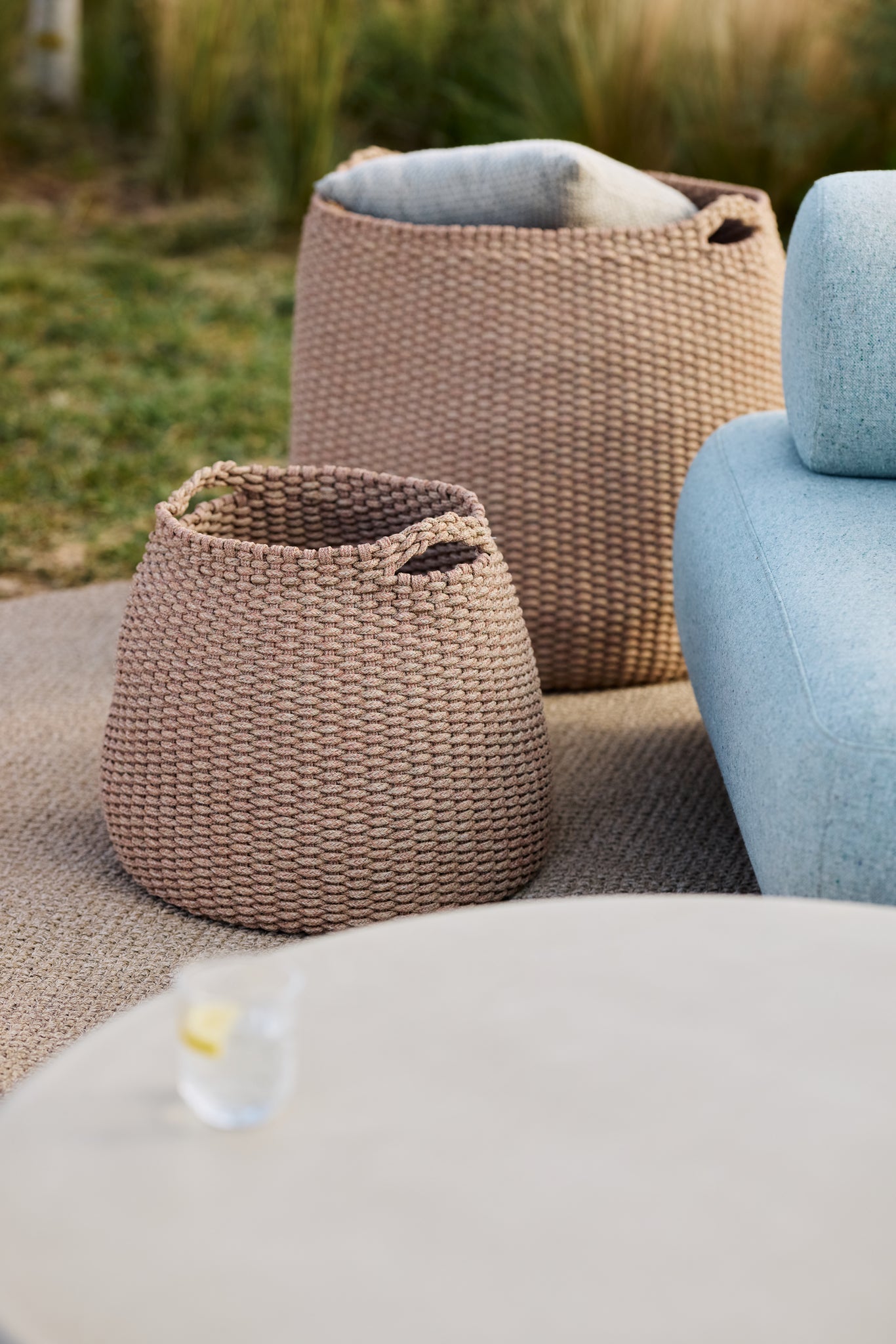 Tondo - Prana basket (set of 2) Jardinico