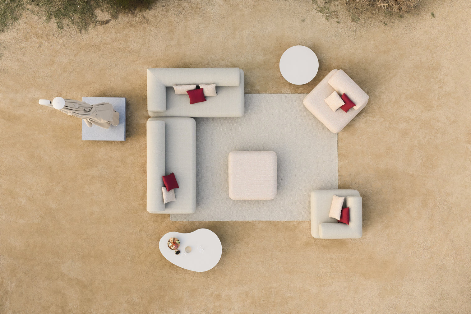 Taro - Coffee table organic Jardinico