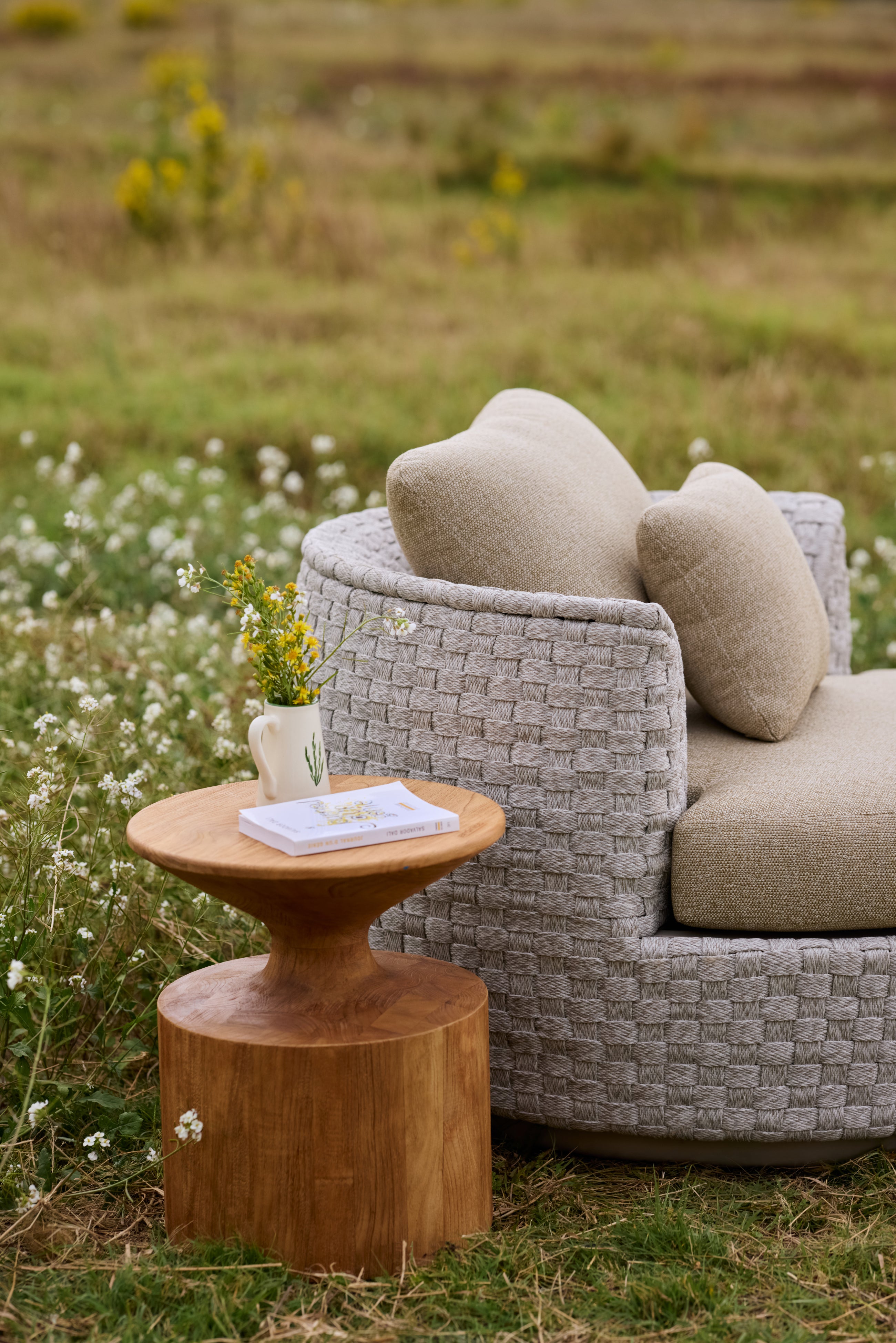 Tondo - Lounge chair pivotant Jardinico