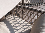 Allora - Chaise dining avec 2 coussins 4SO