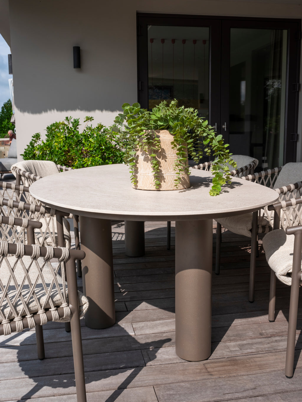 Allora - Chaise dining avec 2 coussins 4SO