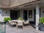 Allora - Chaise dining avec 2 coussins 4SO