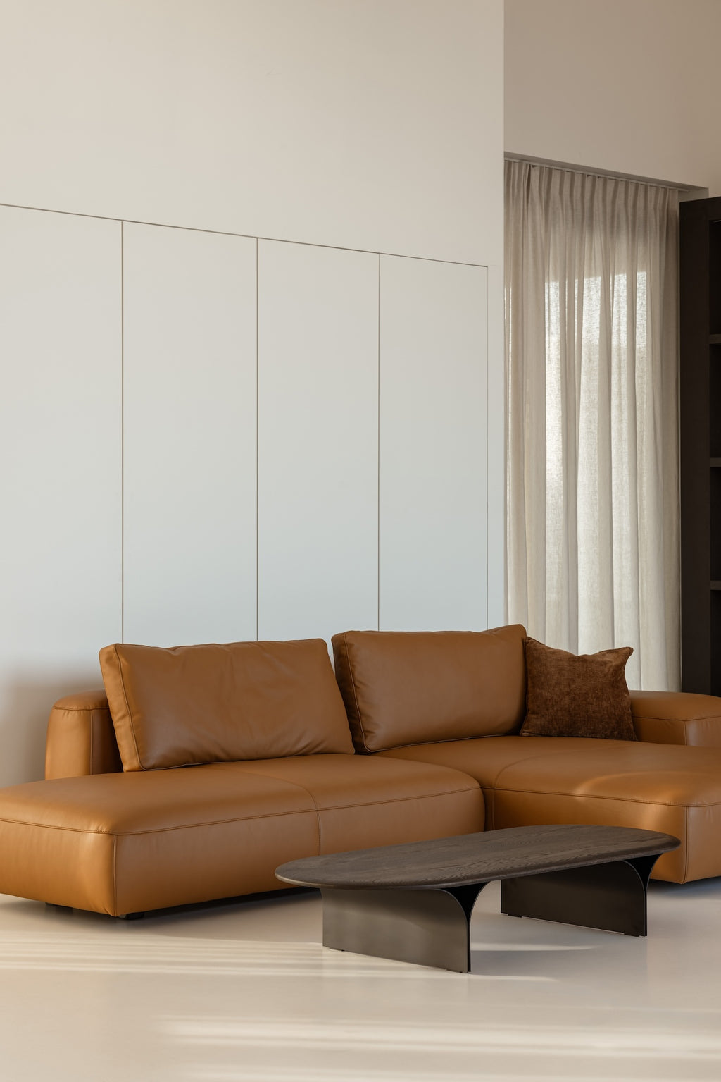 Arcs - Oval coffee table Joli