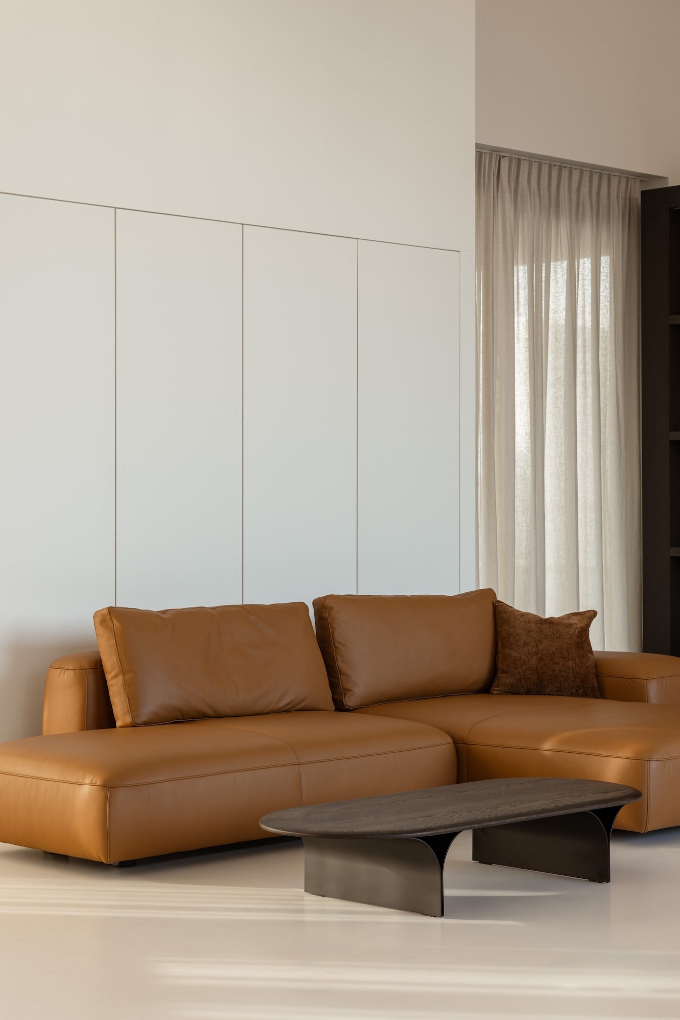 Arcs - Oval coffee table Joli