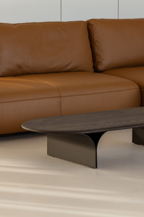 Arcs - Oval coffee table Joli