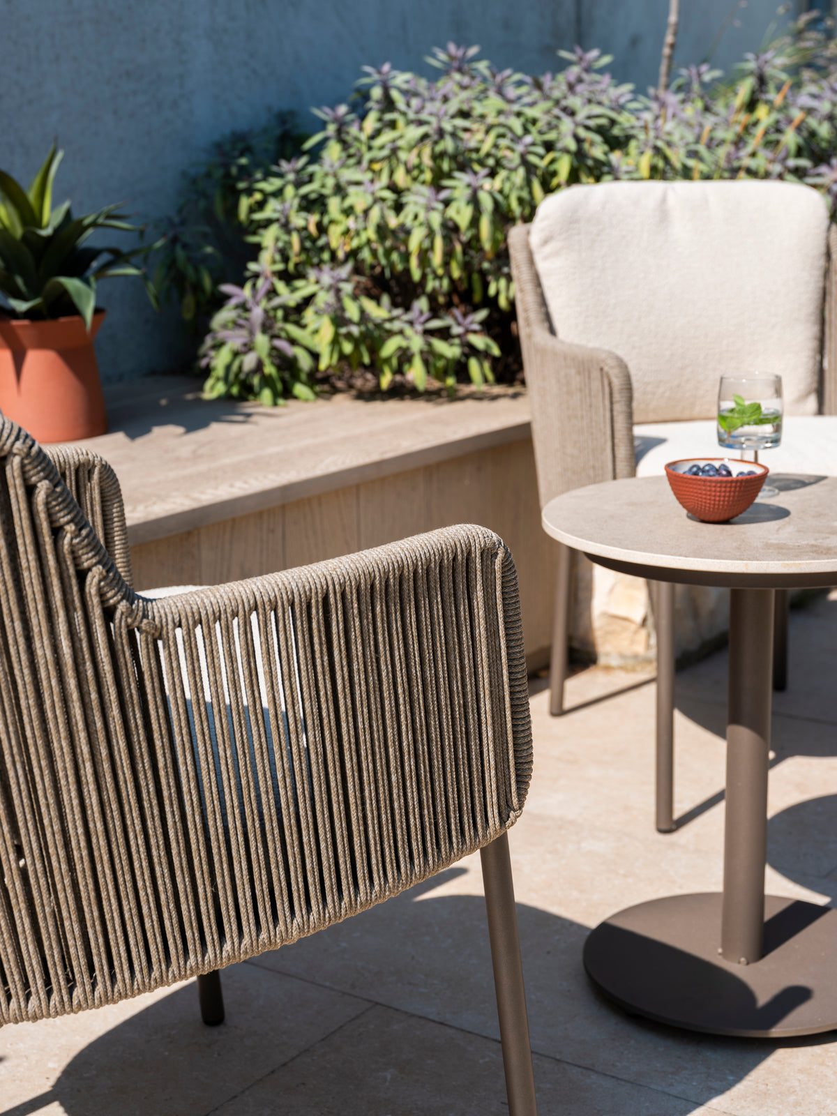 Bernini - Chaise avec 2 coussins 4SO