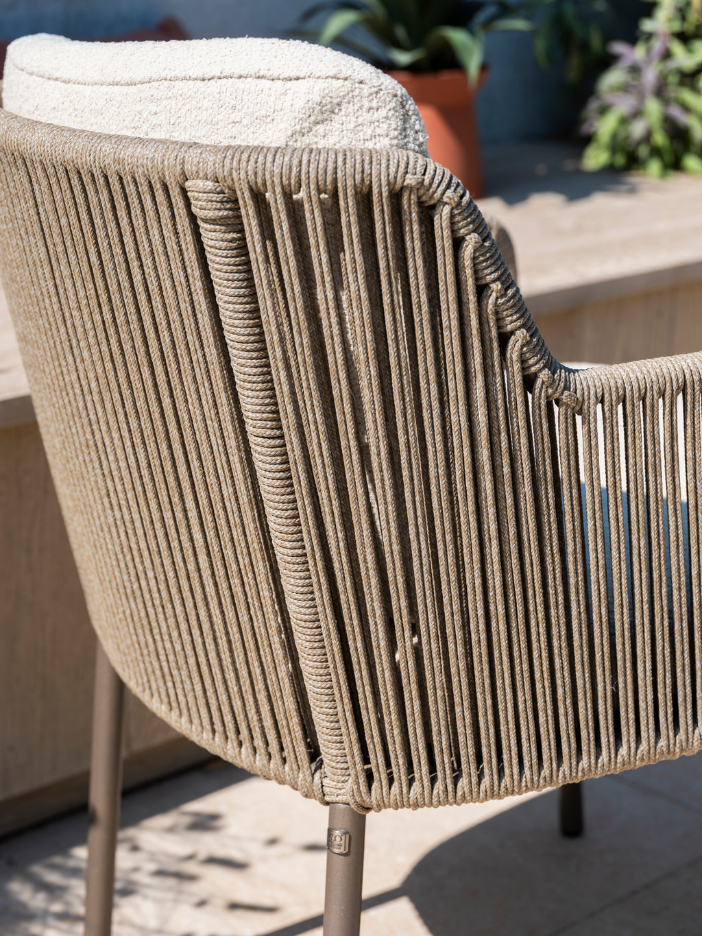 Bernini - Chaise avec 2 coussins 4SO