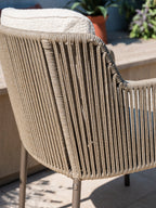 Bernini - Chaise avec 2 coussins 4SO