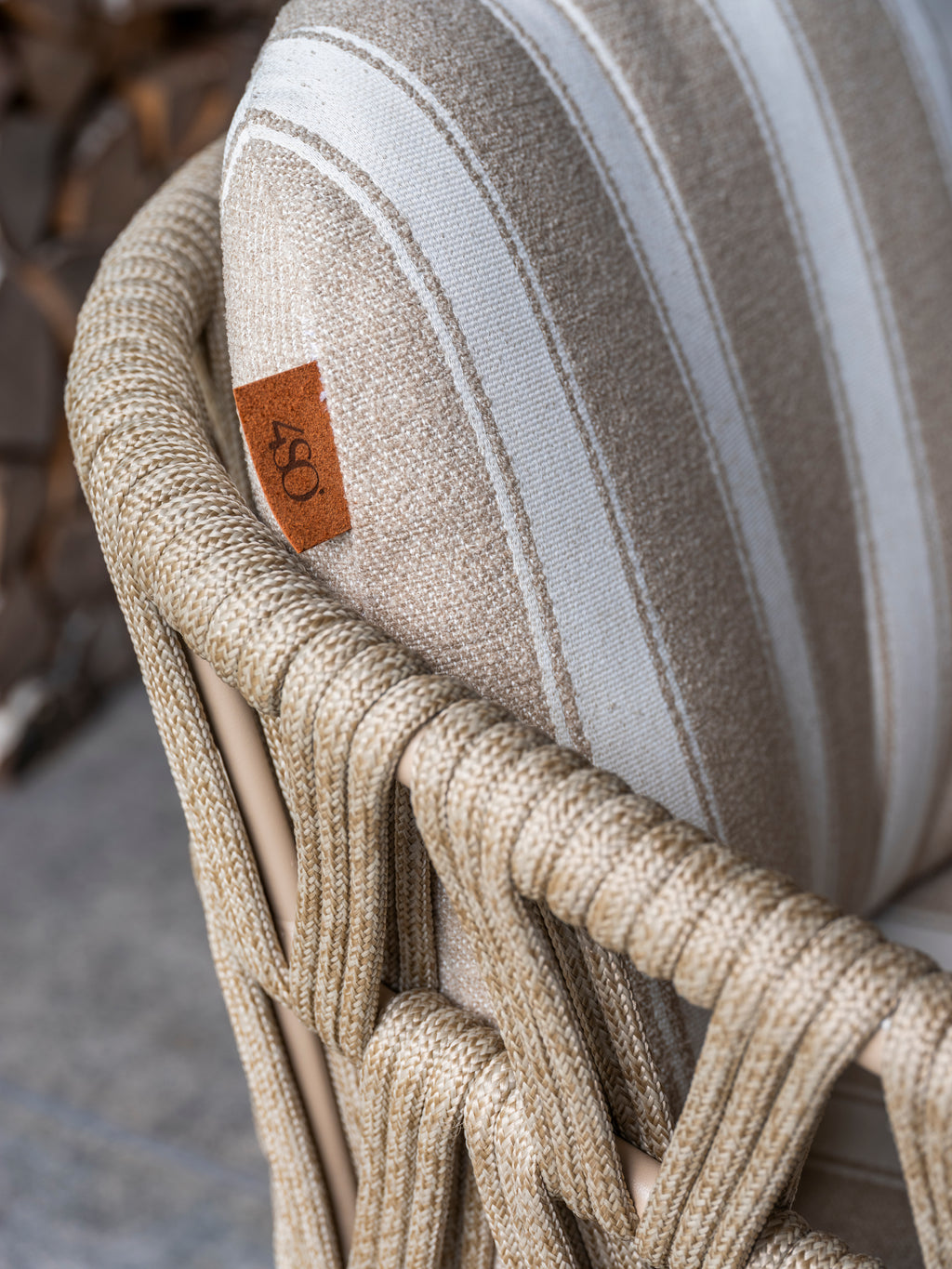 Beverly - Chaise à deux coussins 4SO