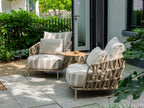 Beverly - Fauteuil de salon avec 3 coussins G.A Outdoor