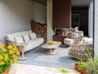Beverly - Fauteuil de salon avec 3 coussins G.A Outdoor