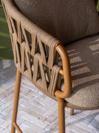 Biarritz - Chaise high dining avec 2 coussins 4SO