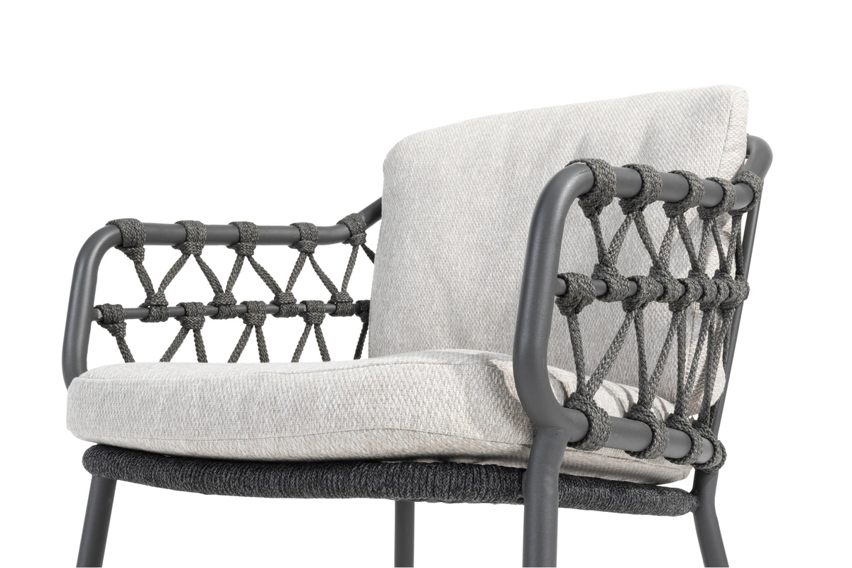 Calpi - Chaise dining anthracite 4SO