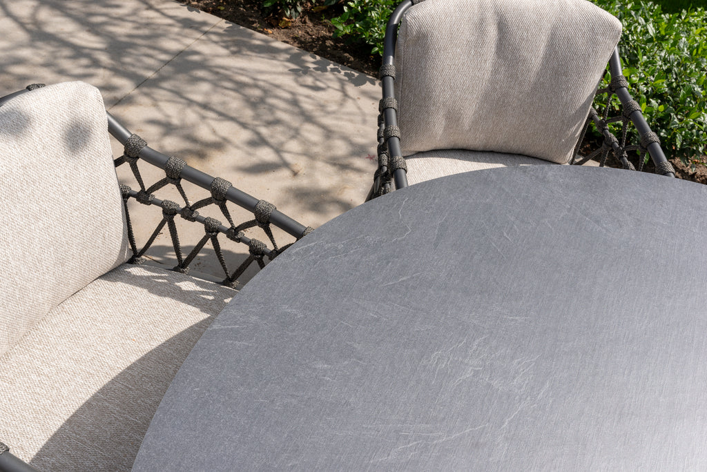 Calpi - Chaise dining anthracite 4SO