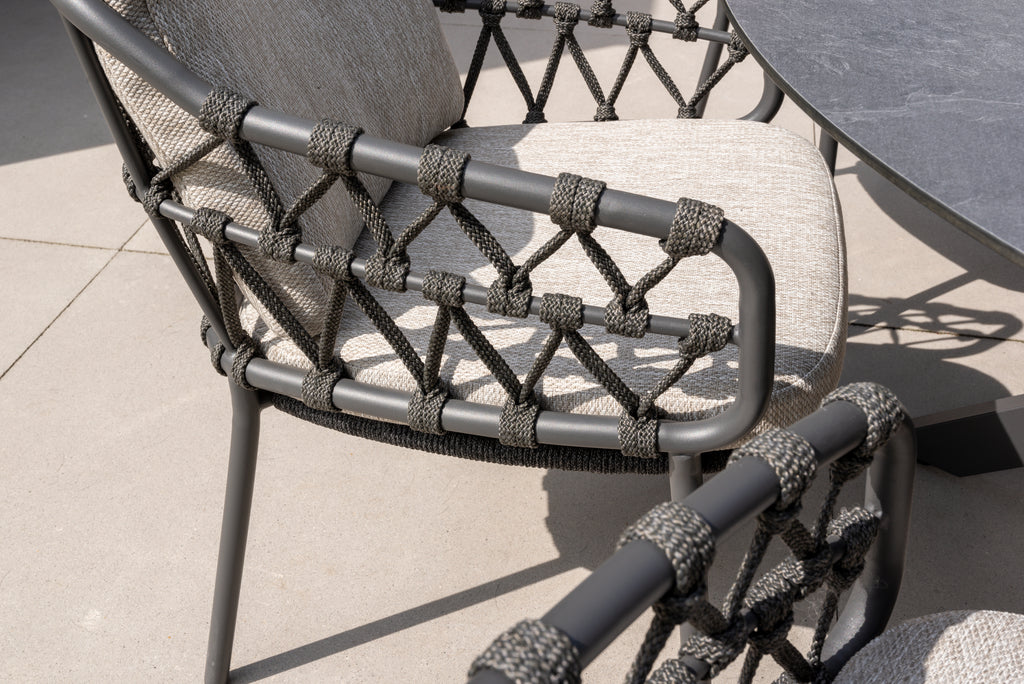 Calpi - Chaise dining anthracite 4SO