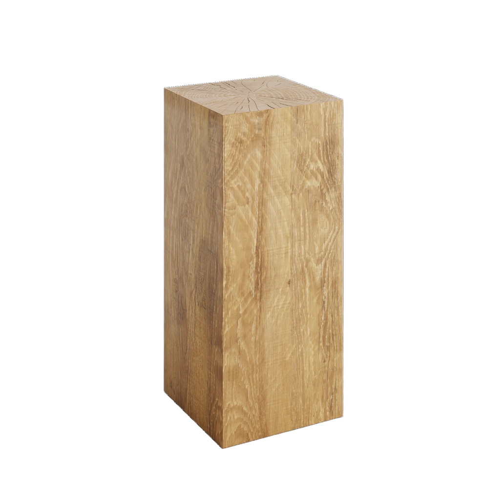 Duncan - Large teak block Jardinico