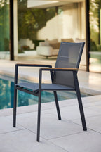 Selection - Dining armchair (teak arm) Diphano