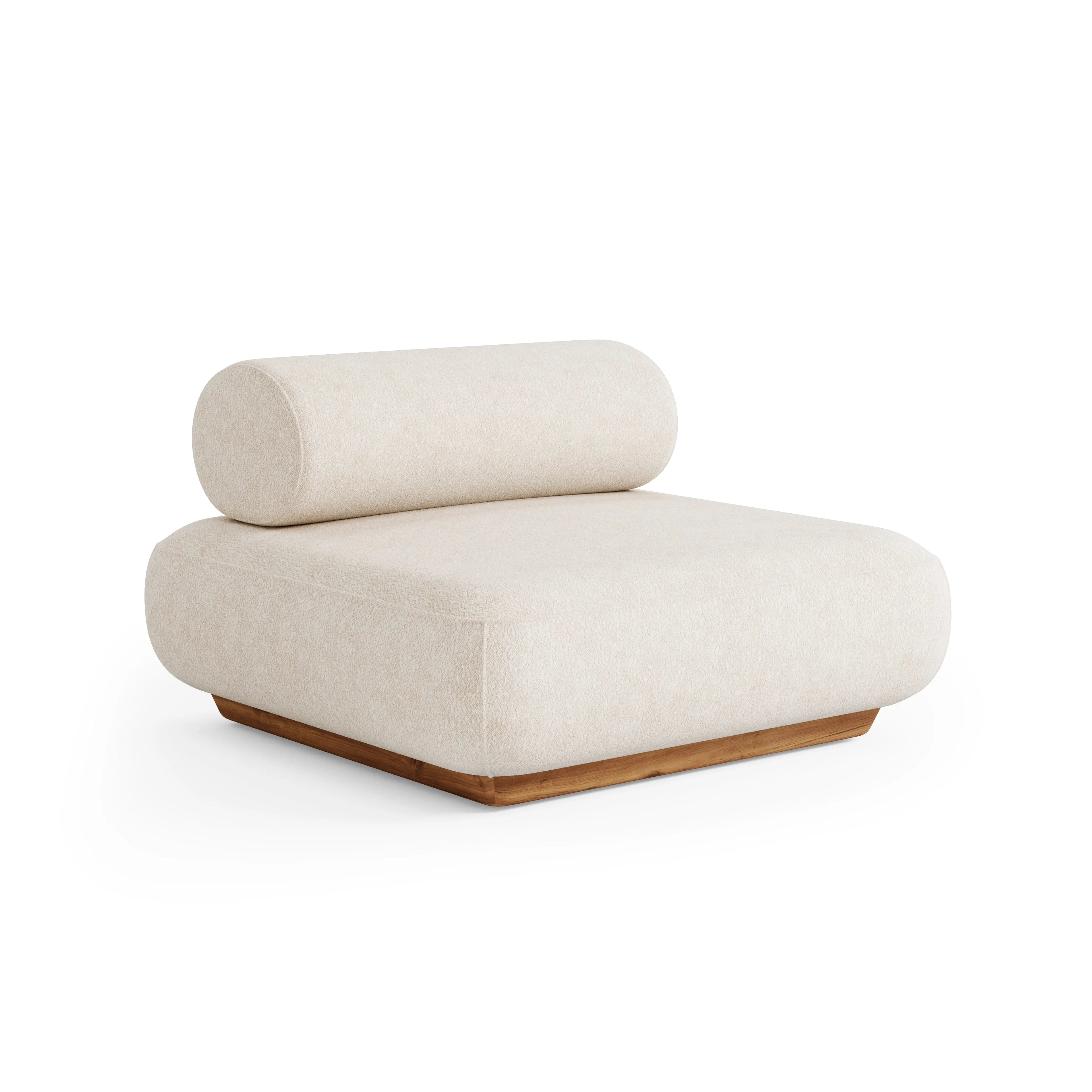 Tatami - Lounge chair fixe Jardinico
