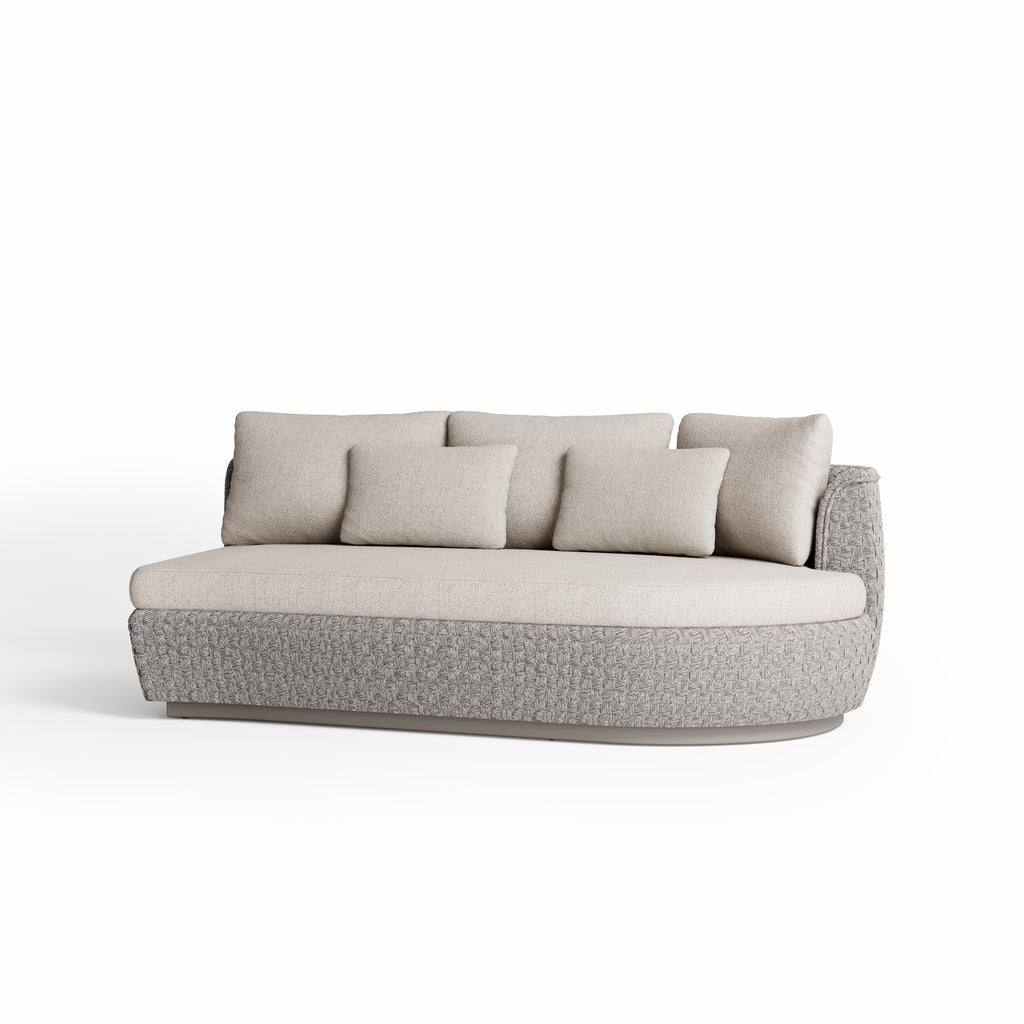Tondo - Modular organic sofa (Left) Jardinico