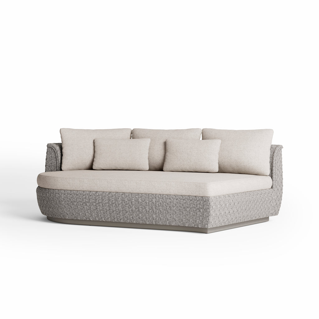 Tondo - Modular organic sofa (Right) Jardinico