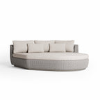 Tondo - Modular organic sofa island (Left) Jardinico