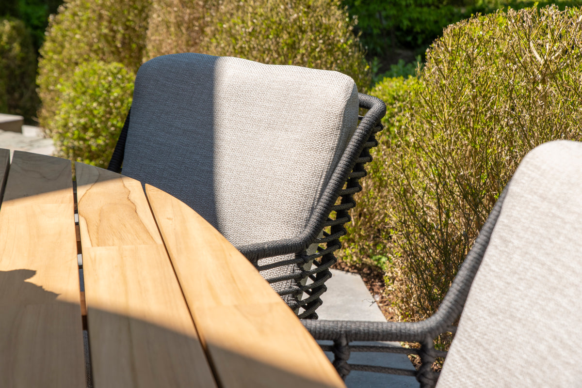 Fabrice - Chaise dining avec 2 coussins 4SO