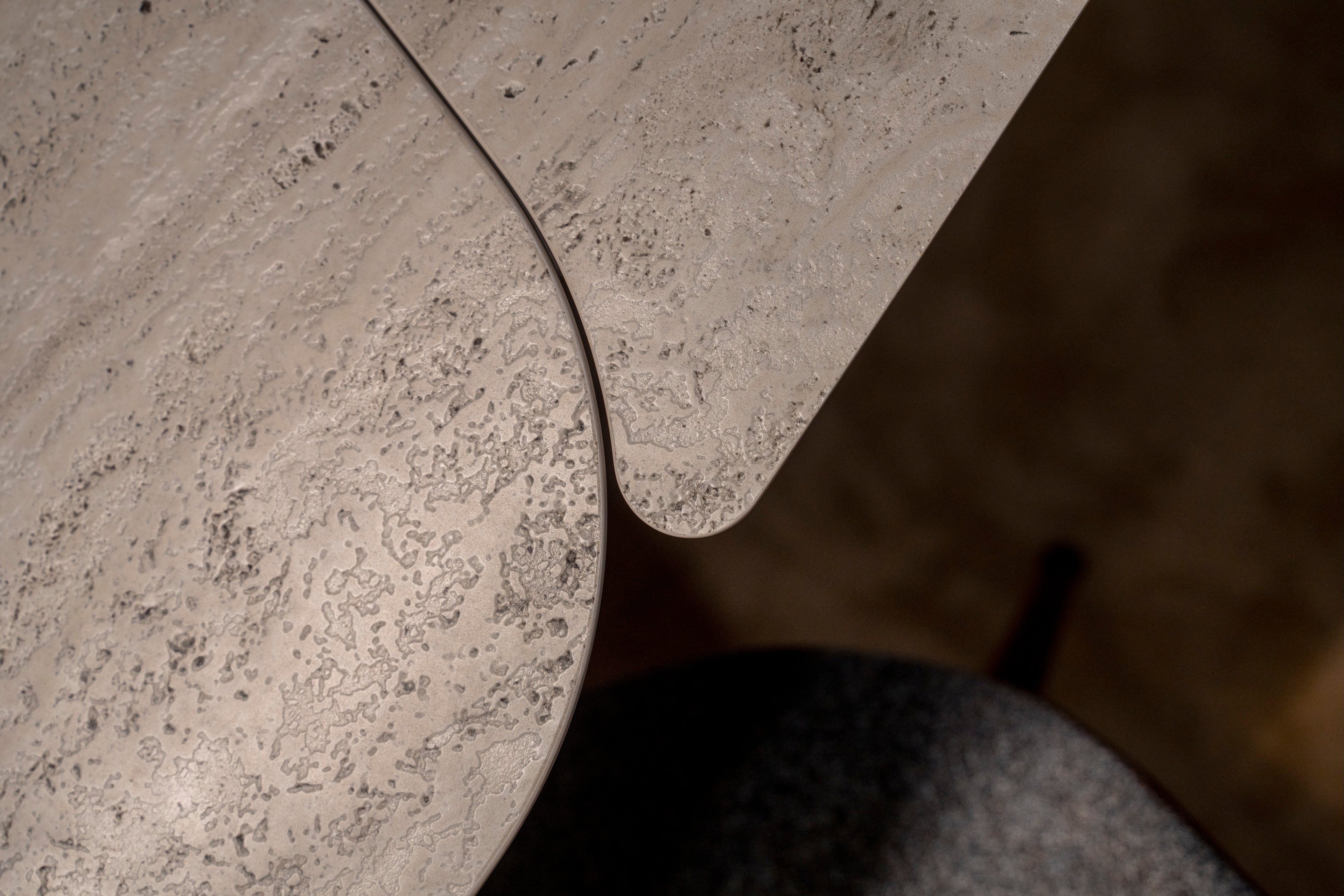 Pulse - Faux Elyps Table à manger extensible Joli