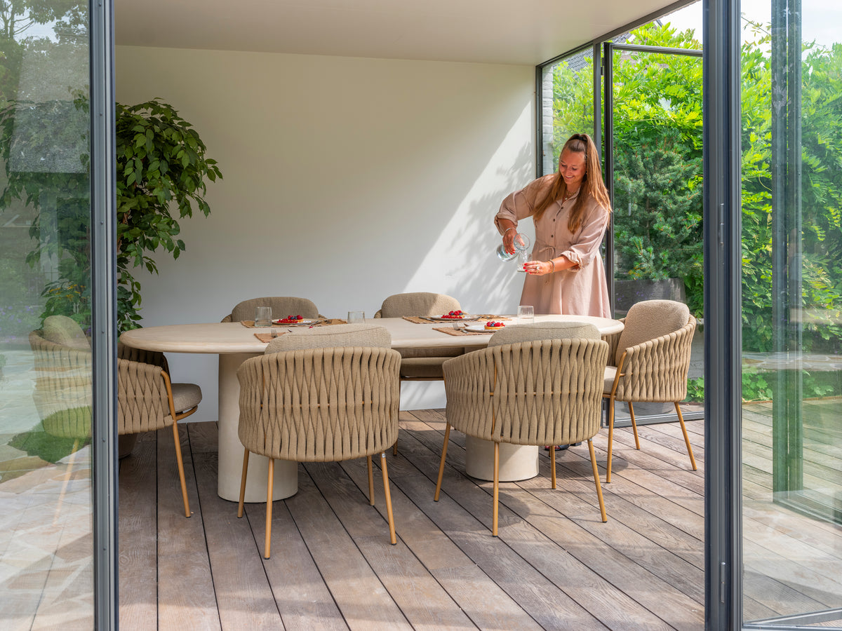 Molina - Chaise avec 2 coussins 4SO