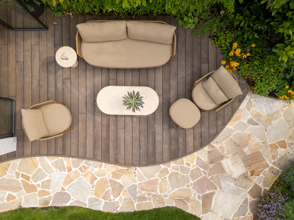 Molina - Fauteuil avec 2 coussins 4SO