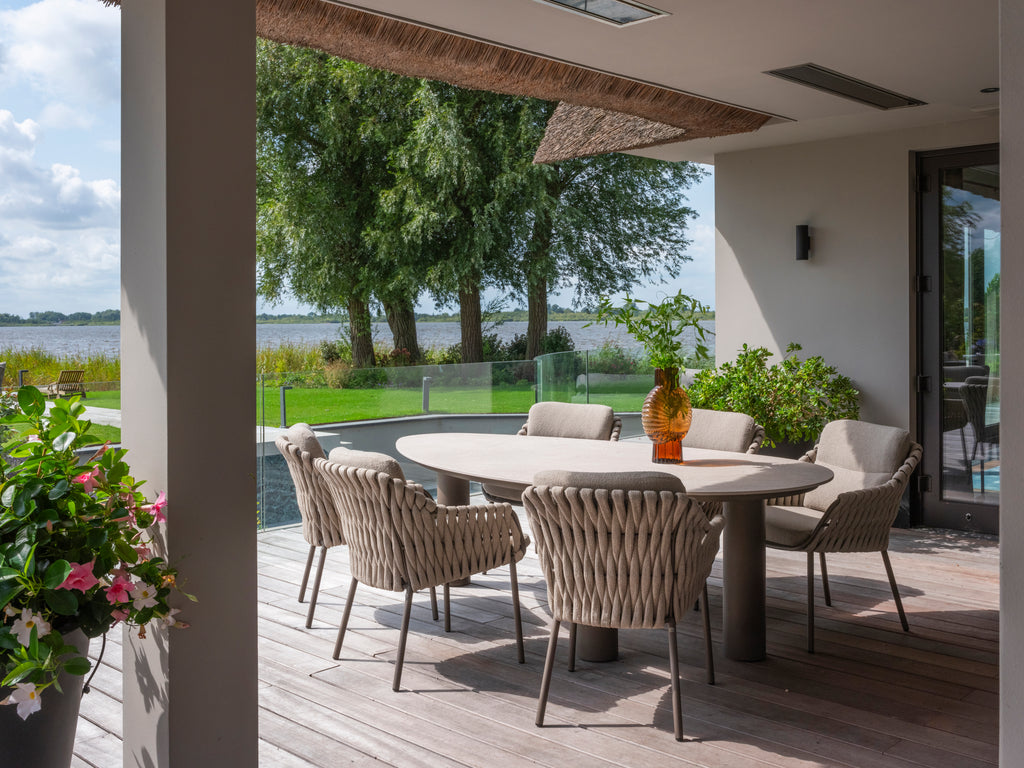 Montera - Chaise dining avec 2 coussins 4SO