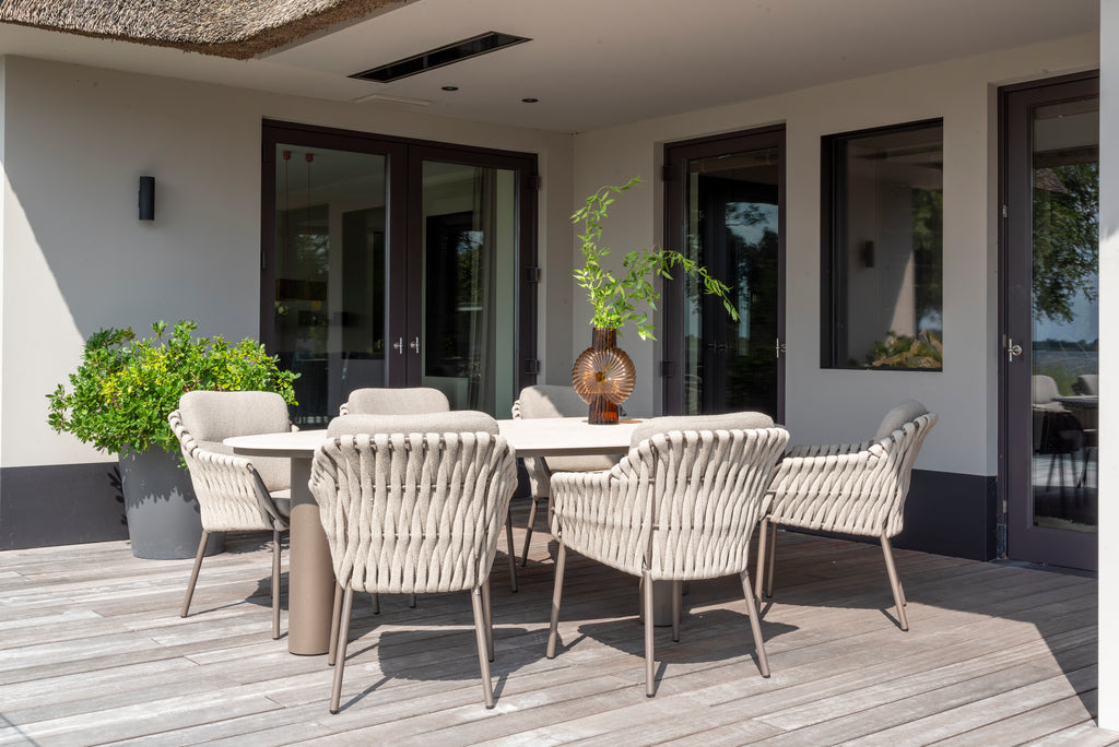 Montera - Chaise dining avec 2 coussins 4SO