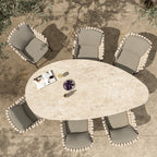 Montera - Chaise dining avec 2 coussins 4SO
