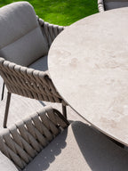 Montera - Chaise dining avec 2 coussins 4SO