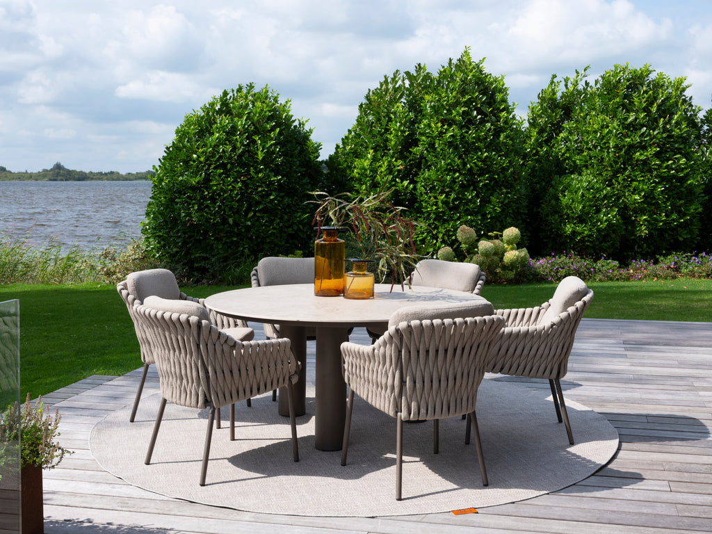 Montera - Chaise dining avec 2 coussins 4SO