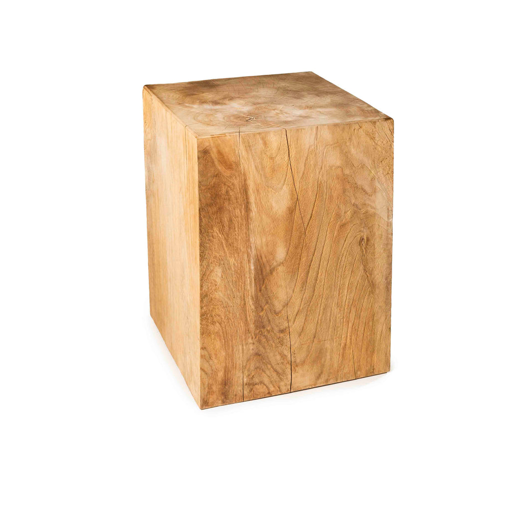 Duncan - Small teak block Jardinico