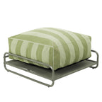 Mixi - Pouf rayé modulable avec structure Oviala