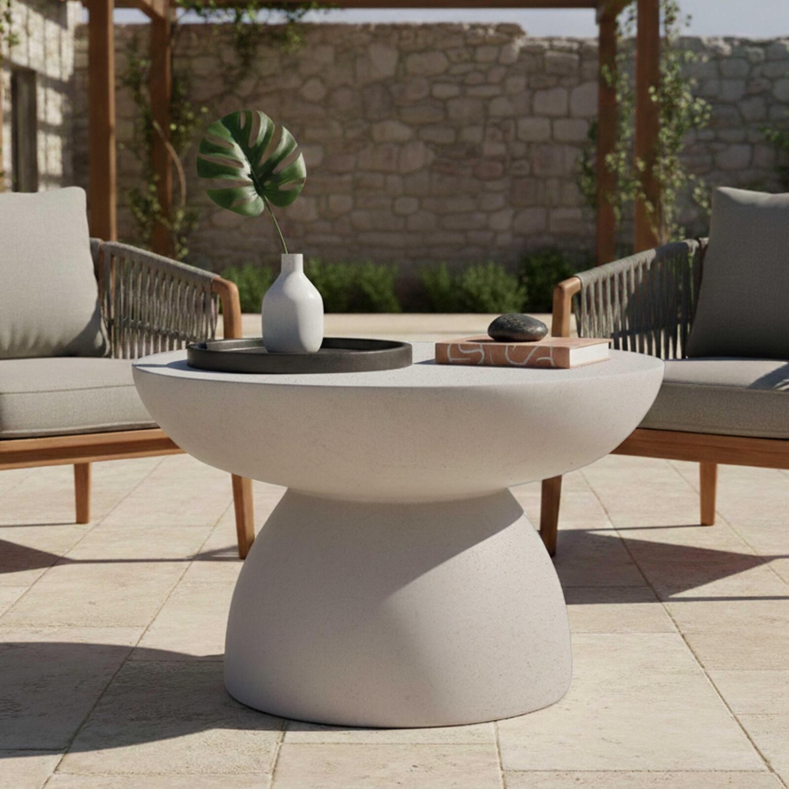 Rhodes - Table d'appoint Oviala